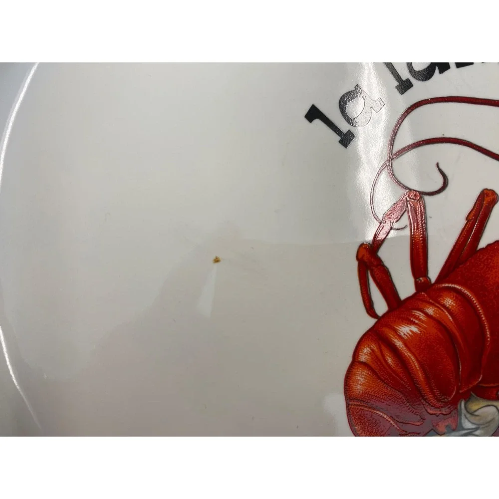 Revol Plates Made In France Lobster Crab Seafood Plates‎ le crabe la langouste